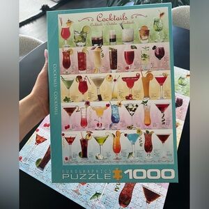 1000 Piece Cocktail Puzzle